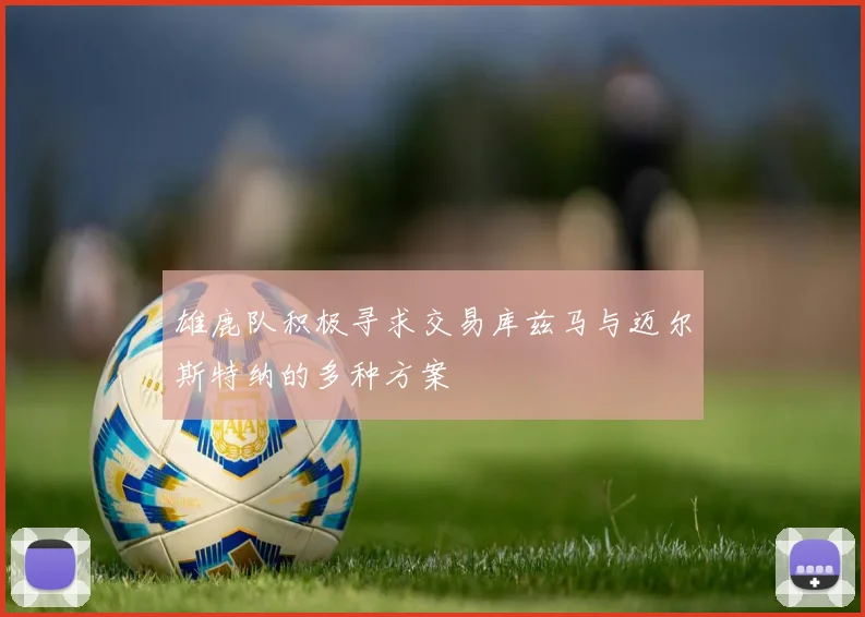 雄鹿队积极寻求交易库兹马与迈尔斯特纳的多种方案